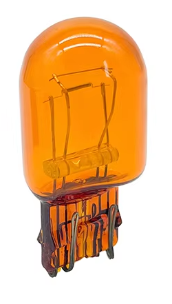 Lamp 2 Pole WY21/5W 12V 21/5W Amber (Made in China)