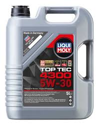 [O409] Liquimoly Engine Oil Top Tec 4300 5W-30 5 liters (Made in Germany) (2324) //