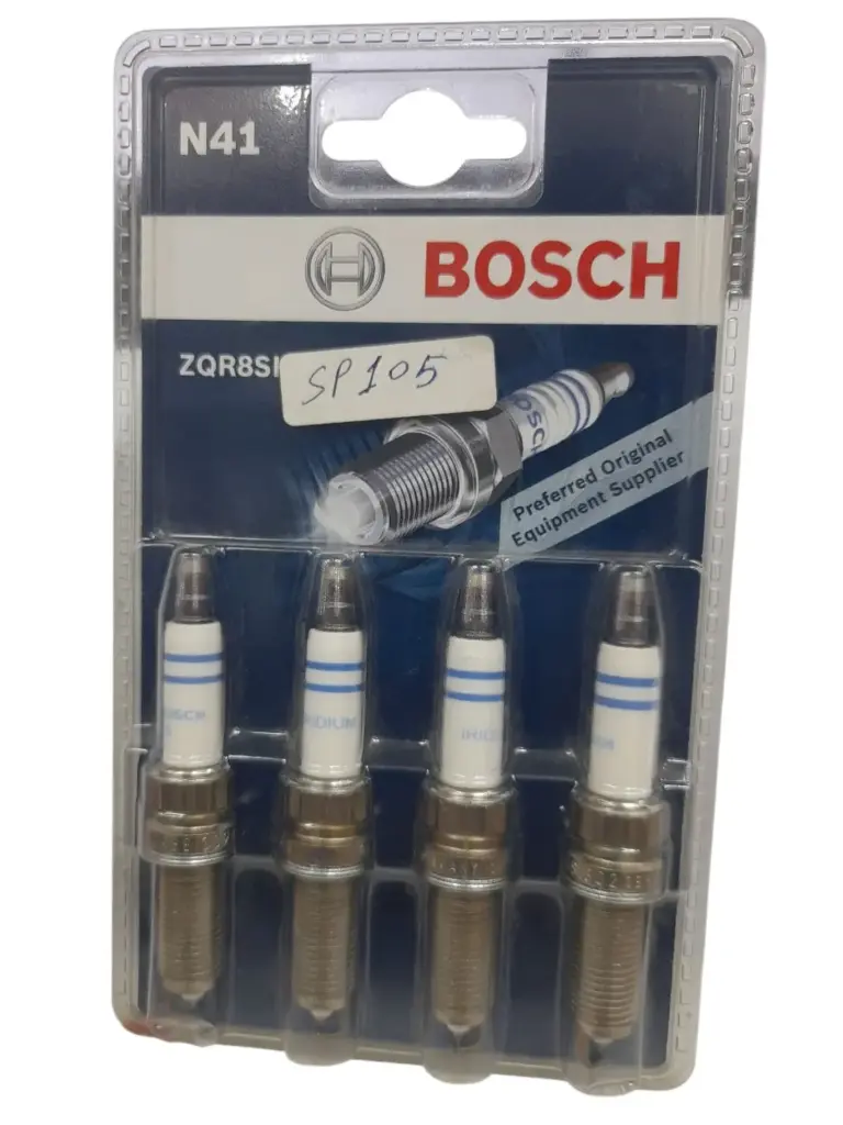 Spark Plug Iridium Peugeot 308 [Bosch] (0242129512) (9750) or (0242129804) Kit of 4