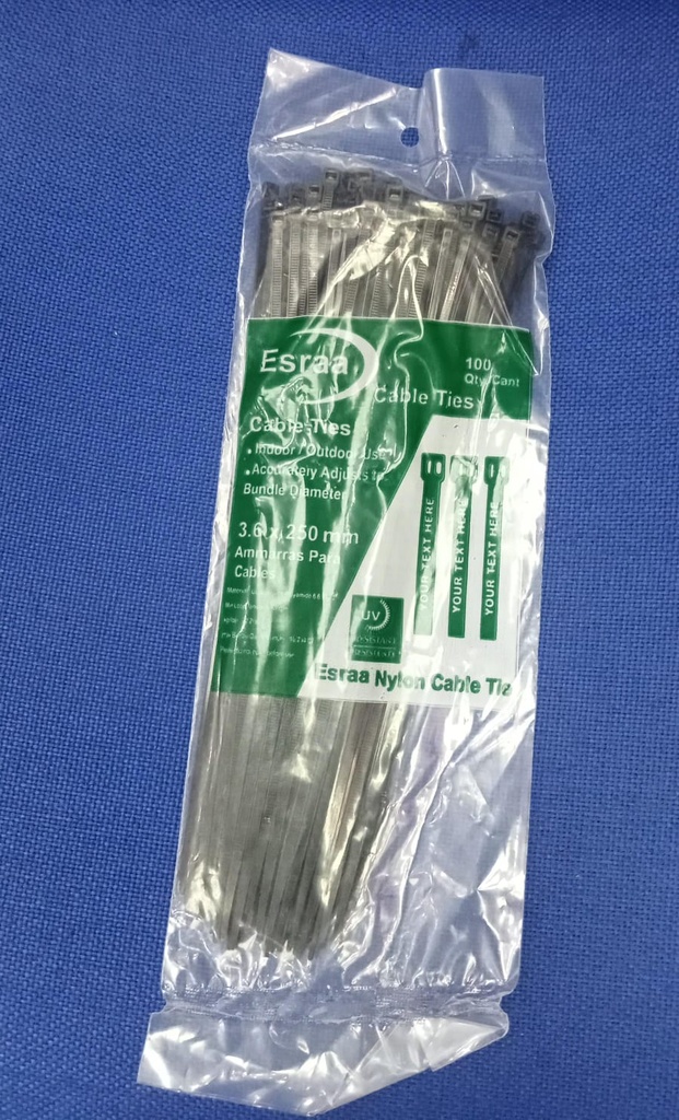 Tie Wrap 25 cm Black //