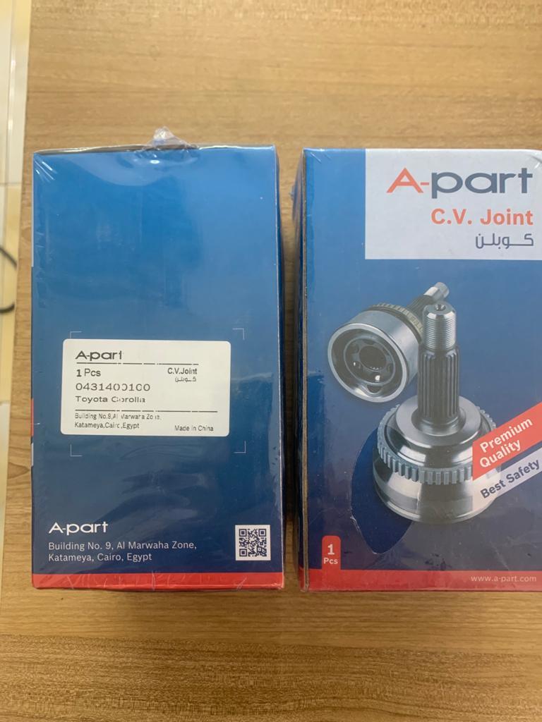 CV Joint Outer Toyota Corolla 2001 - 2007 1.3 [A-Part] (Made in China)(0431400100) 