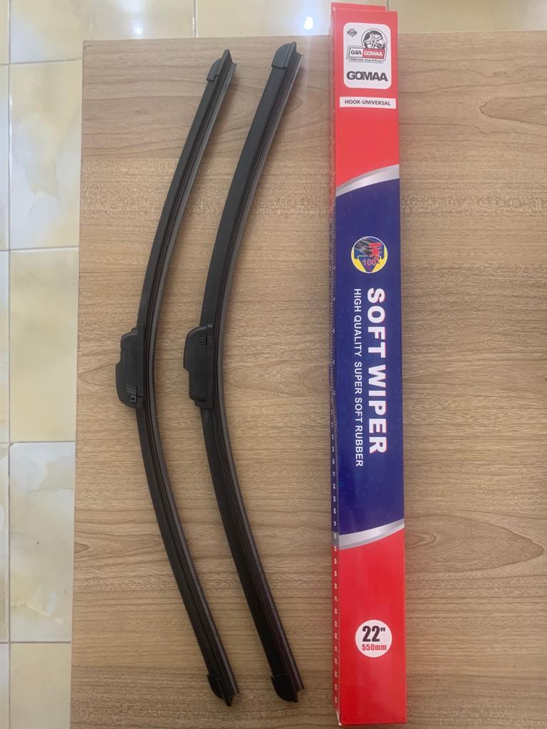 Wiper Blade Set 22" Flat [Gomaa] (Made in China)