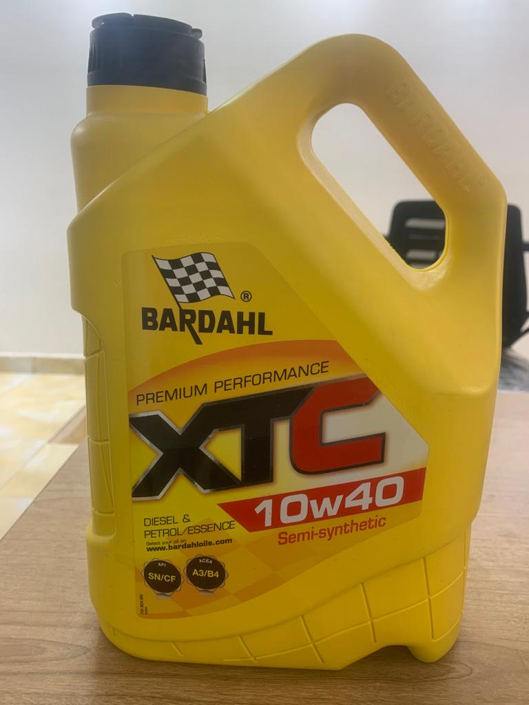 Bardahl Engine Oil XTC 10W-40 5 liters (Made in EU) //