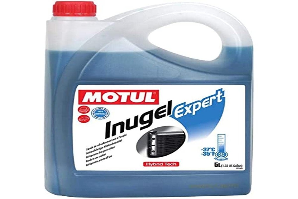 Motul Radiator Coolant Inugel Expert -37C Blue 5 lt (Made in France) //