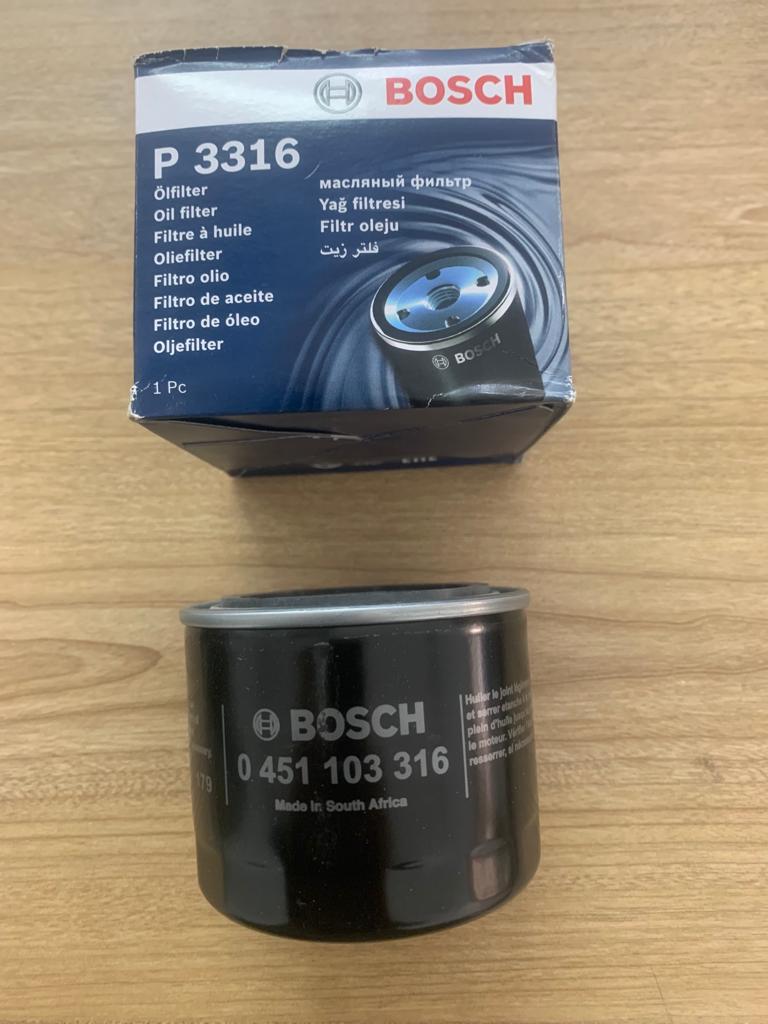 Oil Filter Hyundai / Kia [Bosch] (0451103316) (P3316)