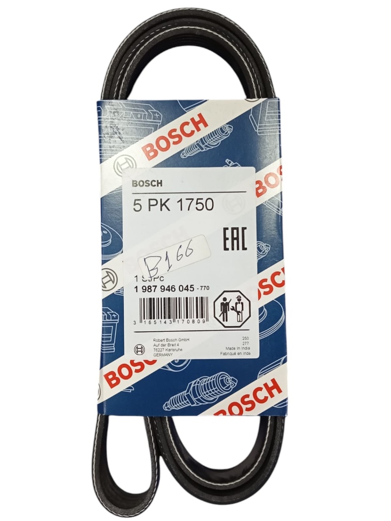 [B166] Belt 5PK1750 [Bosch] (Made in India) (1987946045)