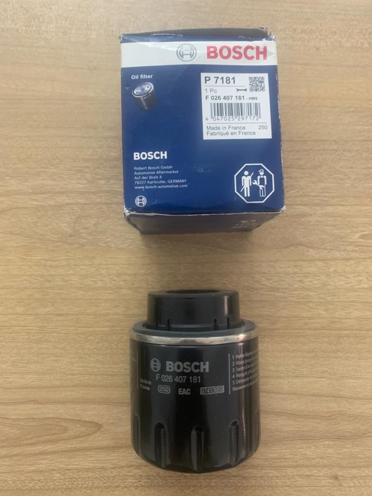 [F601] Oil Filter VW Passat Turbo [Bosch] (Made in France) (F026407181) (P7181)