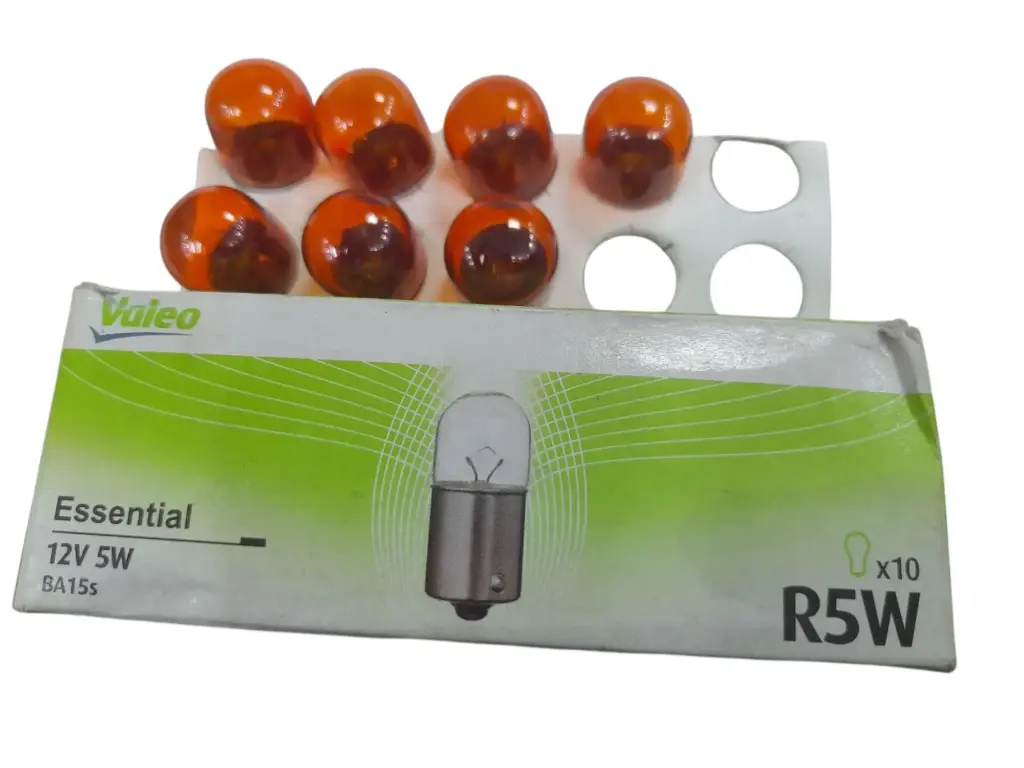 Lamp R5W Amber (Valeo) (Made in Thailand) (032219)