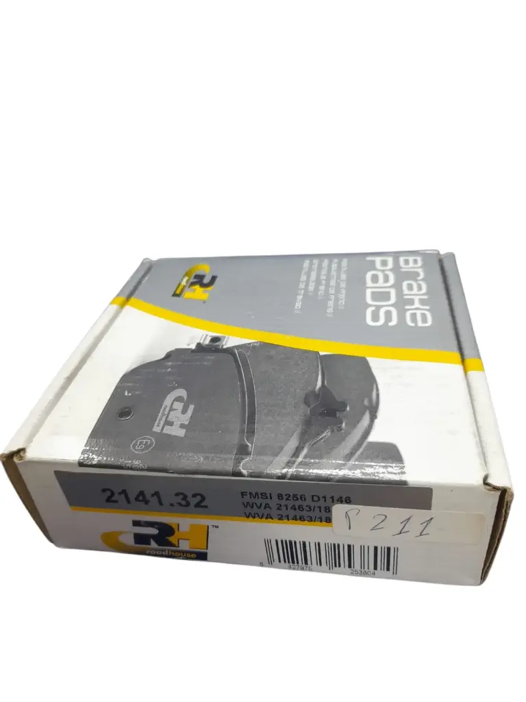 [P211] Brake Pads Set Front with spring Renault Logan 2007/2011 + R9 + Clio 1.2 / 1.4 [Roadhouse] (Made in Spain) (2141.32)