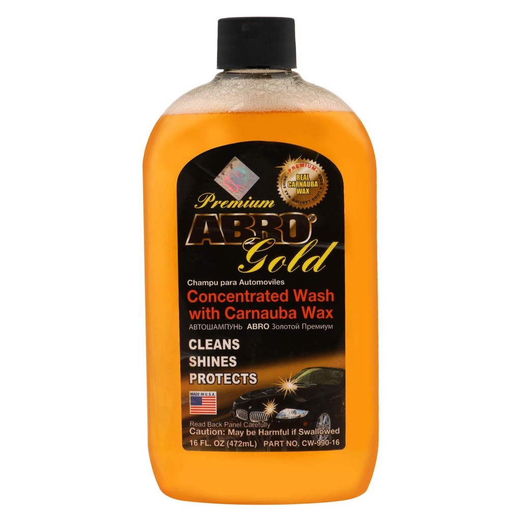 Concentrated Wash with Carnauba Wax 472 ml[Abro] (made in USA) //