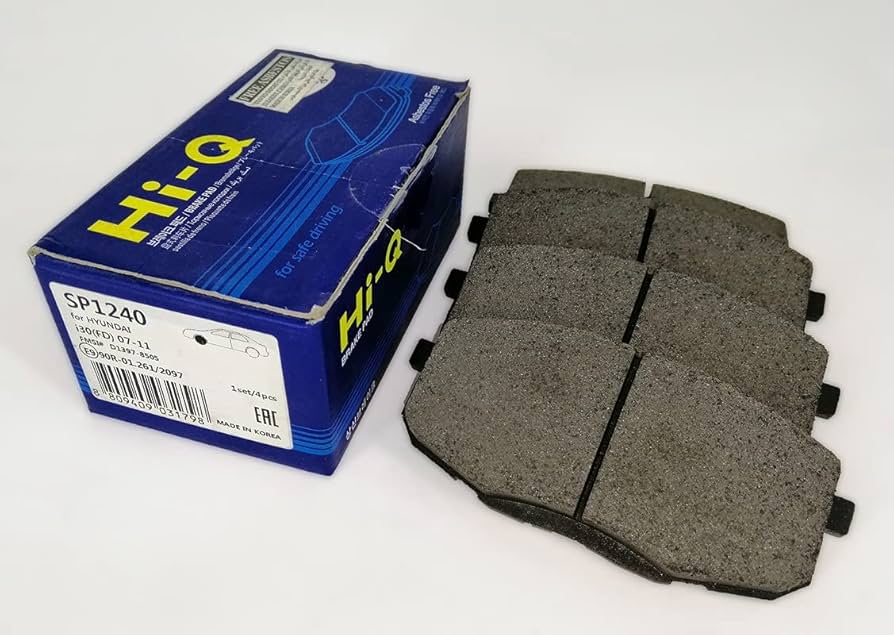 Brake Pads Set Front Kia Cerato 2010 [Hi Q] (Made in Korea) (SP1240)