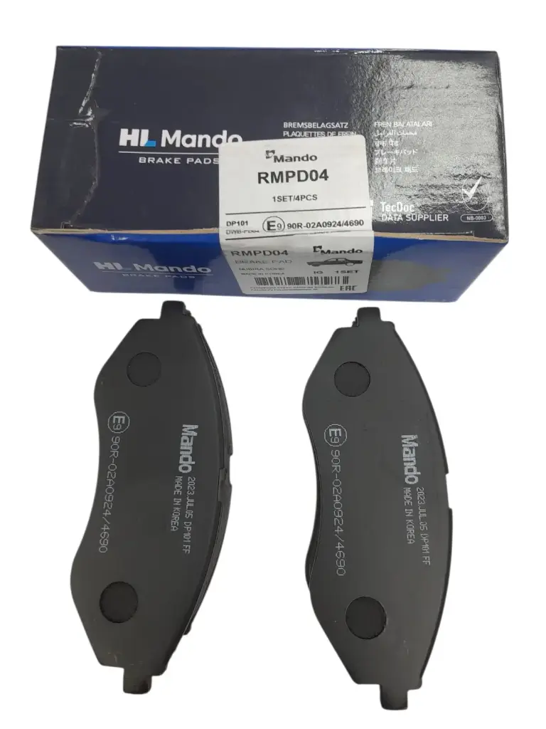 Brake Pads Set Front Chevrolet Aveo [Mando] (Made in Korea) (RMPD04)