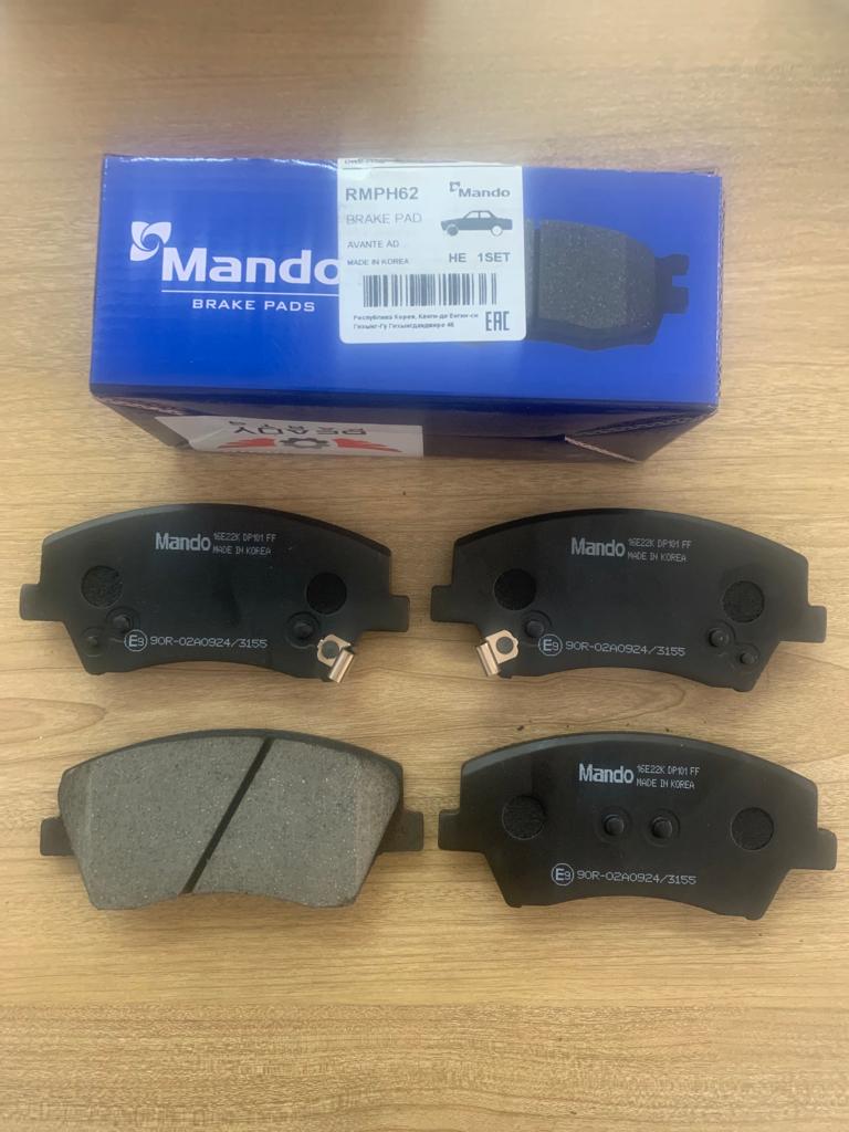Brake Pads Set Front Hyundai Elantra AD [Mando] (Made in Korea) (RMPH62)