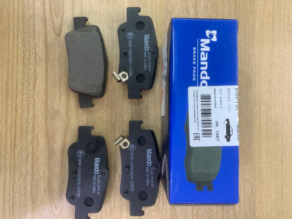 Brake Pads Set Rear Toyota Corolla South Africa [Mando] (Made in Korea) (RMPT35)