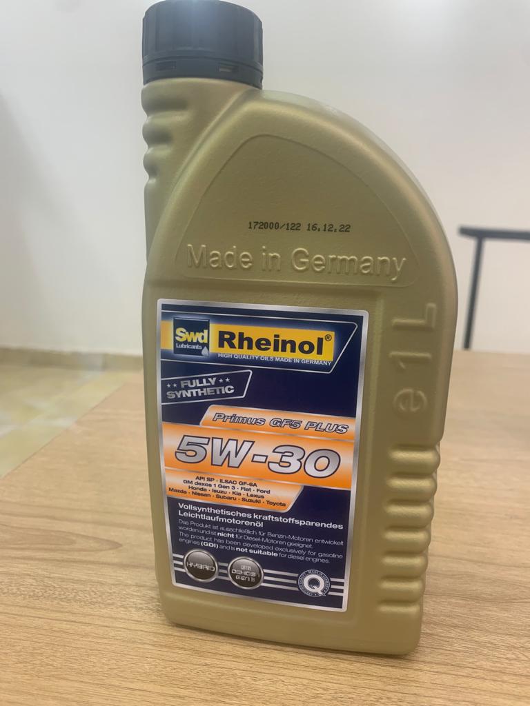 Rheinol Engine Oil 5W-30 Primus GF5 Plus 1lt (Made in Germany) 
