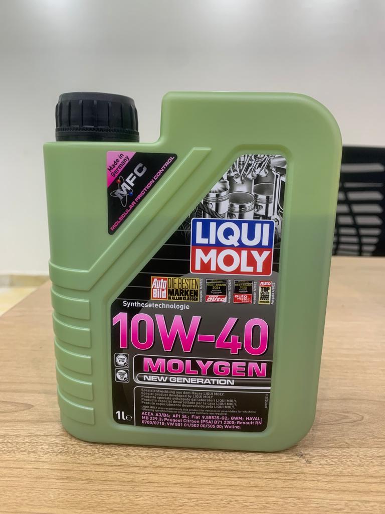 Engine oil  Molygen New Generation 10W-40 1lt [LIQUIMOLY] (Made in Germany) (9955)