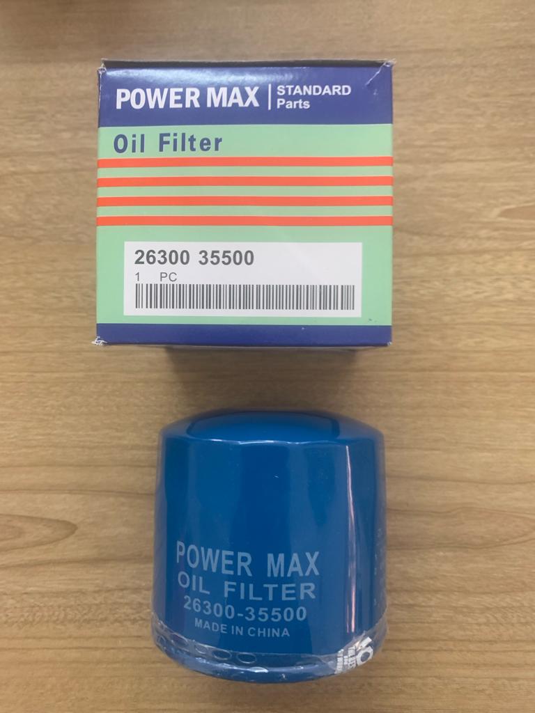 Oil Filter Hyundai [Power Max] (Made in China) (26300-35500)