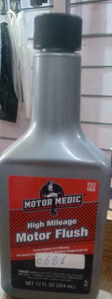 [O681] Engine Flush 354ml [Motor Medic] (Made in USA) //