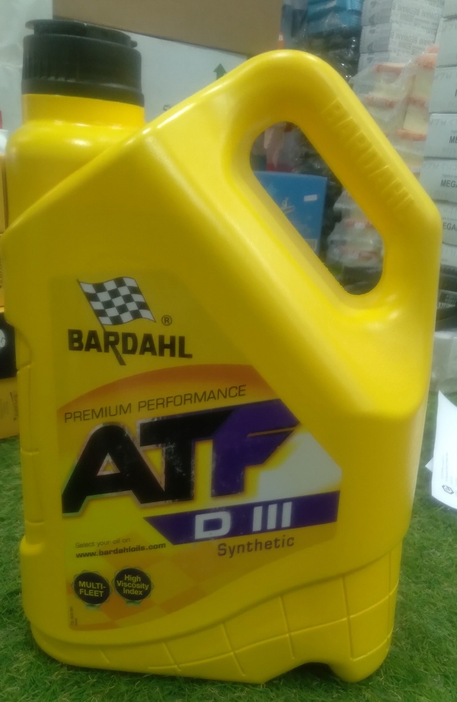 Oil (ATF Dexron III) - Bardahl - 5 liter (made in EU)