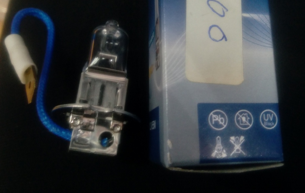 [L500] Lamp H3 12 Volt 55 Watt [Hella] (Made in Korea)