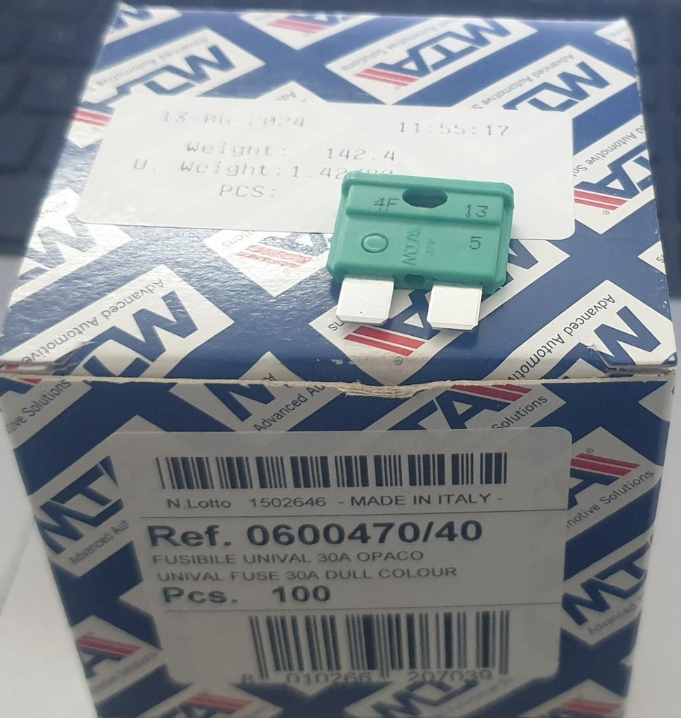 Fuse medium 30A [MTA](made in italy)