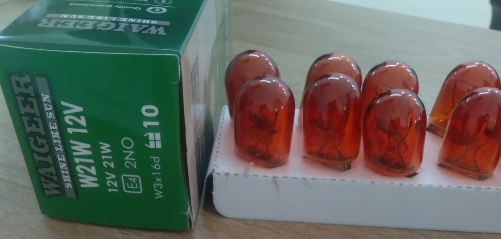 [L508] Lamp WY21W 12 volt [waigeer](made in China)