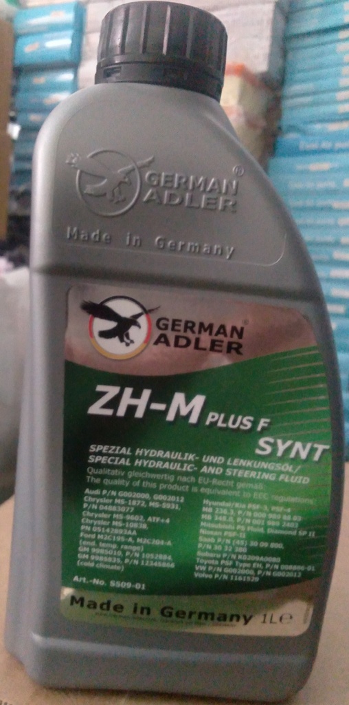 German ADLER central hydraulic fluid ZH-M PLUS F SYNT 