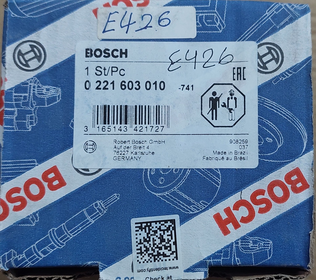 Ignition coil 4 outputs for Skoda octavia A4 & A5 [Bosch](made in Turkey)(0221603010)