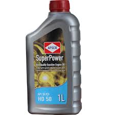 [O704] APSCO Engine Oil HD 50 SF made in Egypt 1 l