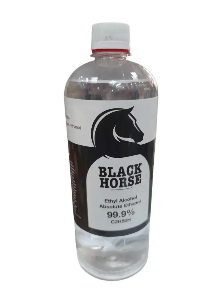 Ethanol 99.9% 1 liter [Black Horse] (made in Egypt)