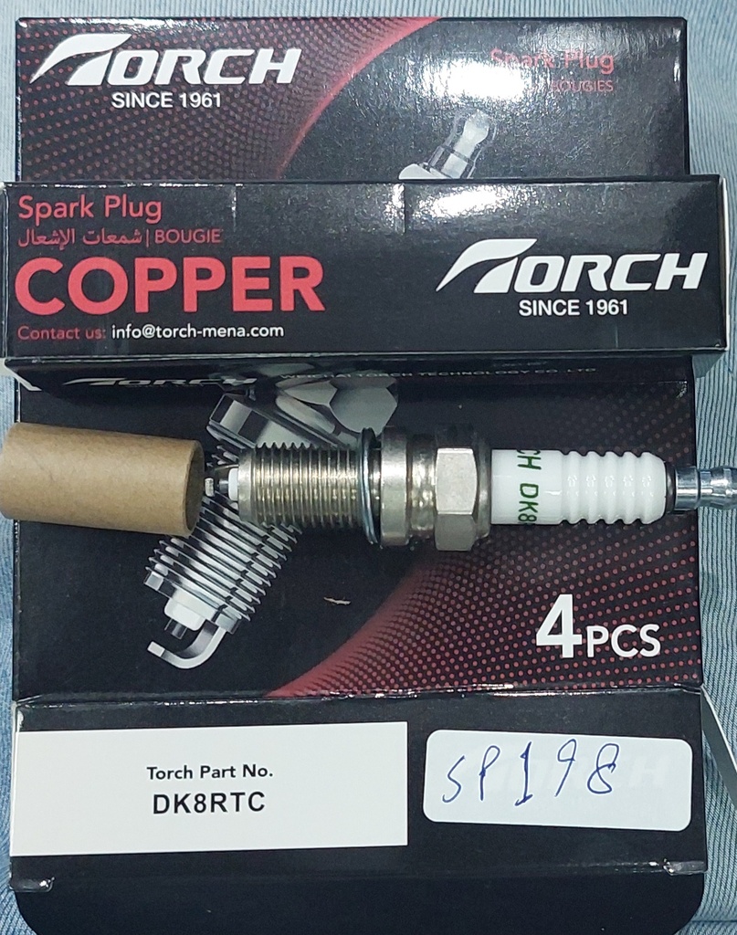 Spark Plug for chevrolet New Optra /N200/N300 [Torch](made in China)(DK7RTC-9) 