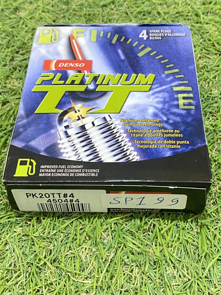 [SP199] Spark Plug Platinium Titanium 16 [Denso](made in )(PK20TT)