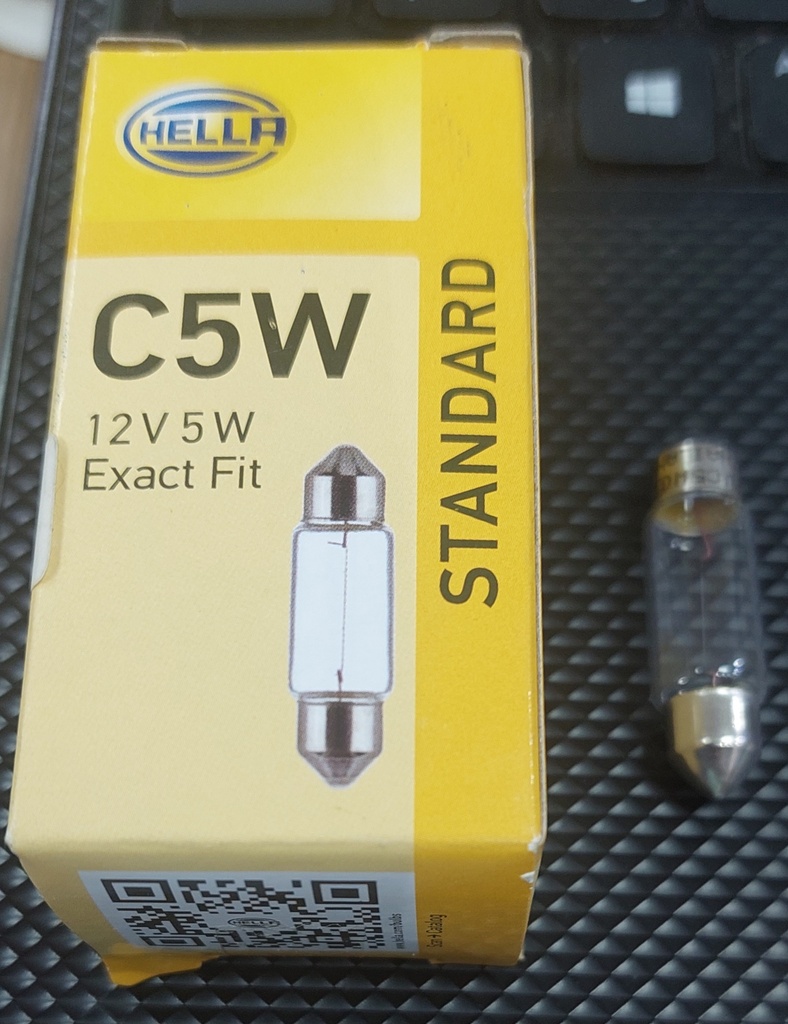 Lamp Balaha medium C5W 12 Volt [Hella](made in Thailand)(8GM002092121)