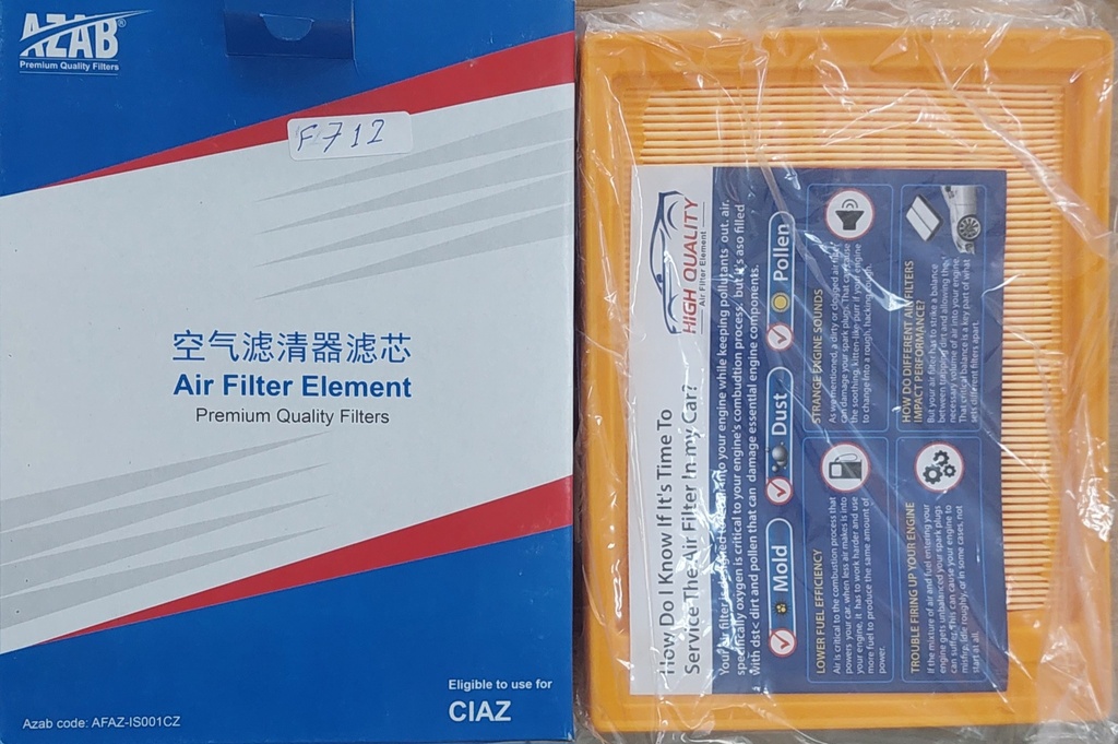 Air Filter Suzuki Ciaz [Azab](made in Egypt)