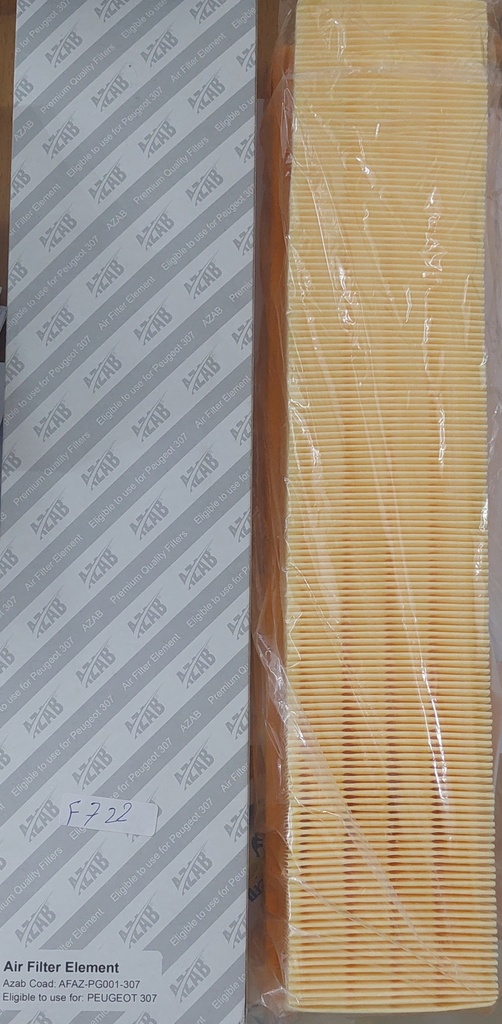 Air Filter Peugeot 307 [Azab](made in China)