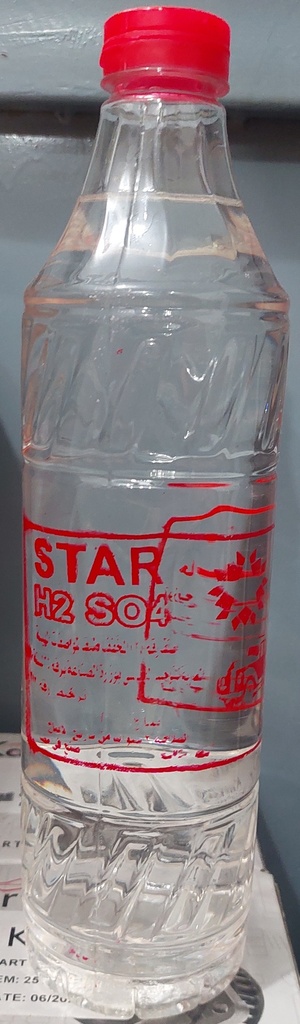 Water acidified 750 ml [star](made in Egypt) 