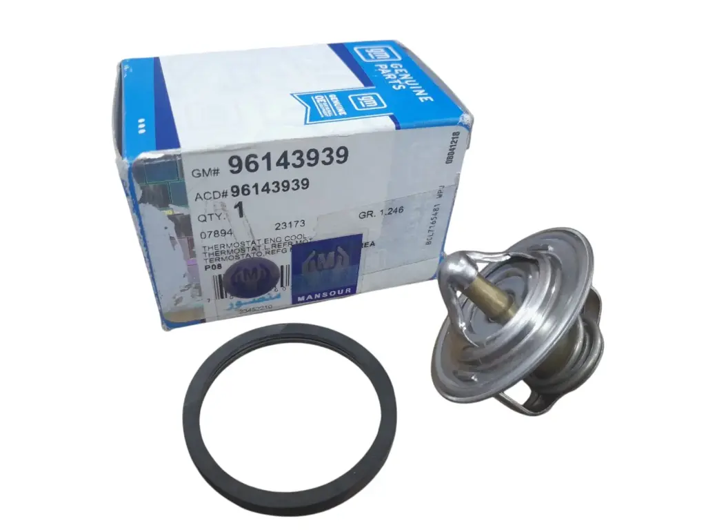 Thermostat for lanos/aveo with o-ring [gm original](made in Korea) 
