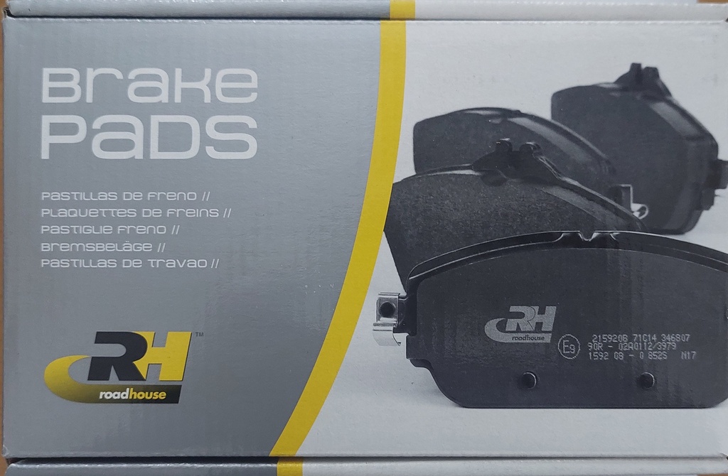 Brake Pads Set Front Ford Focus [RoadHouse](made in Spain) (2108200)