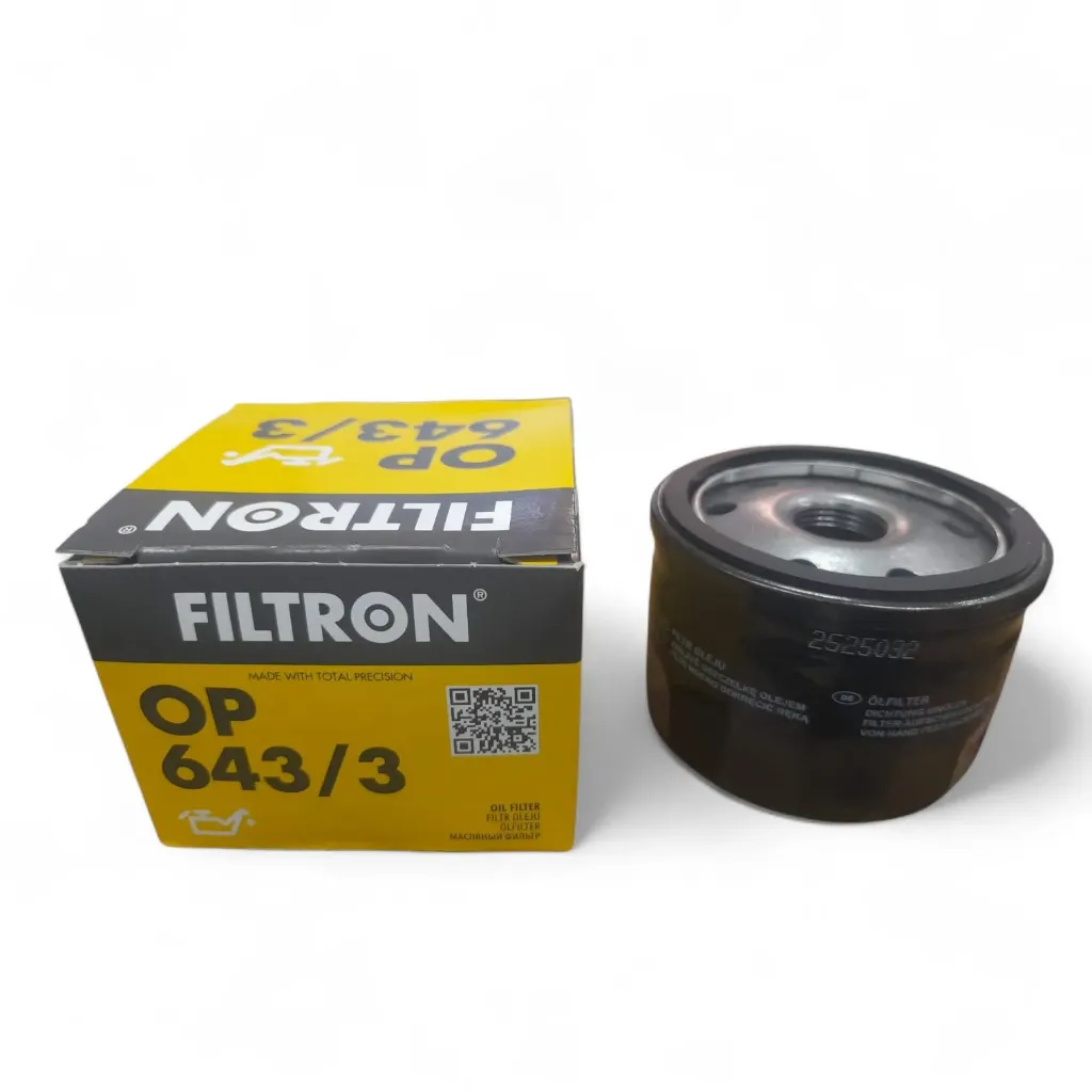 Oil Filter Renault [Filtron] (OP643/3) (made in poland)