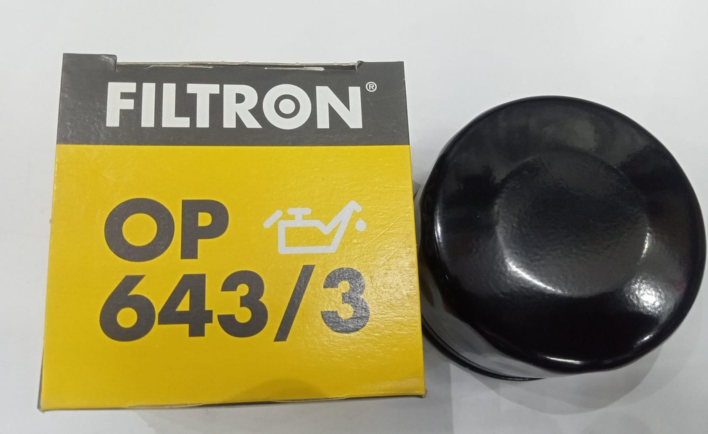 Oil Filter Renault [Filtron] (OP643/3) (made in poland)