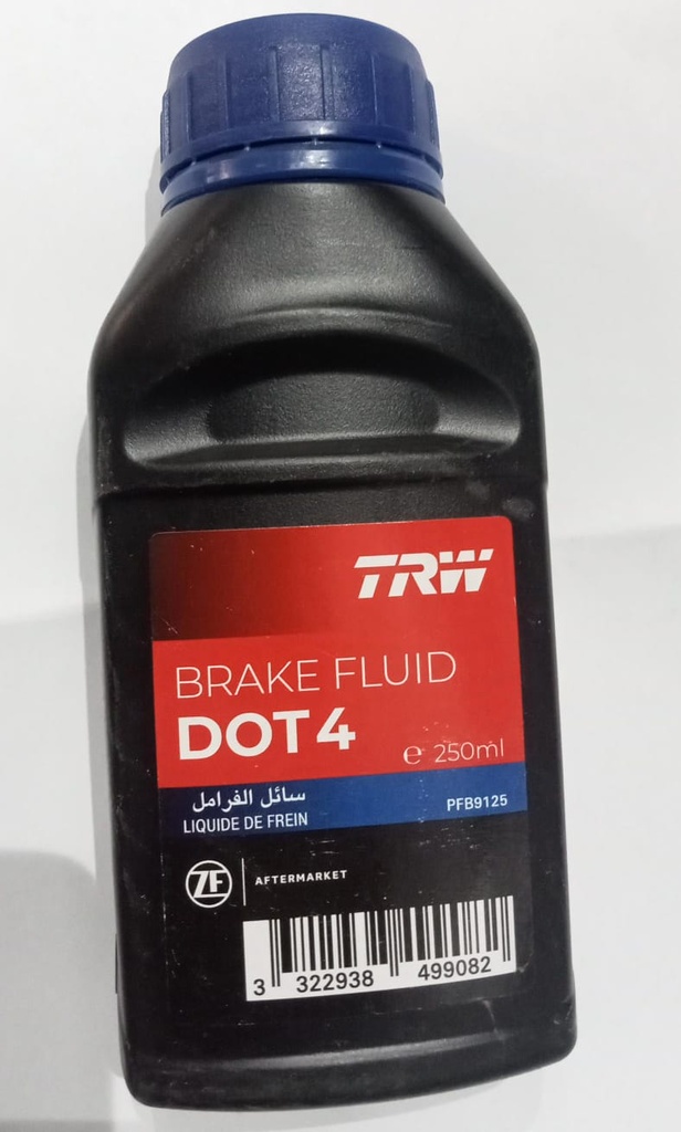 [O744] Brake Fluid DOT 4 250 ml [TRW](made in England] 