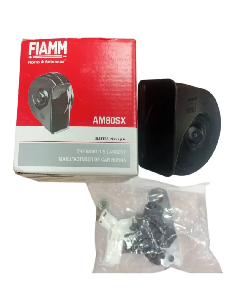 Horn Single with 3 different Connectors [Fiamm](made in Italy)(932324Z) 