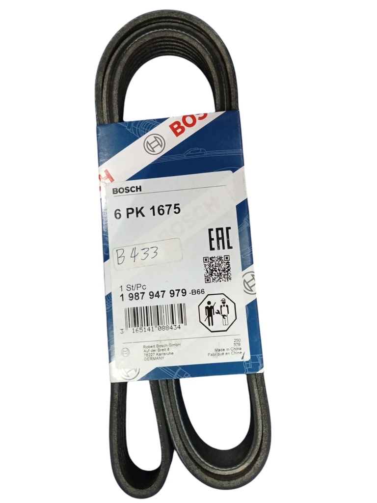 [B433] Belt 6pk1675 [BOSCH](Proton)(1987947979) 