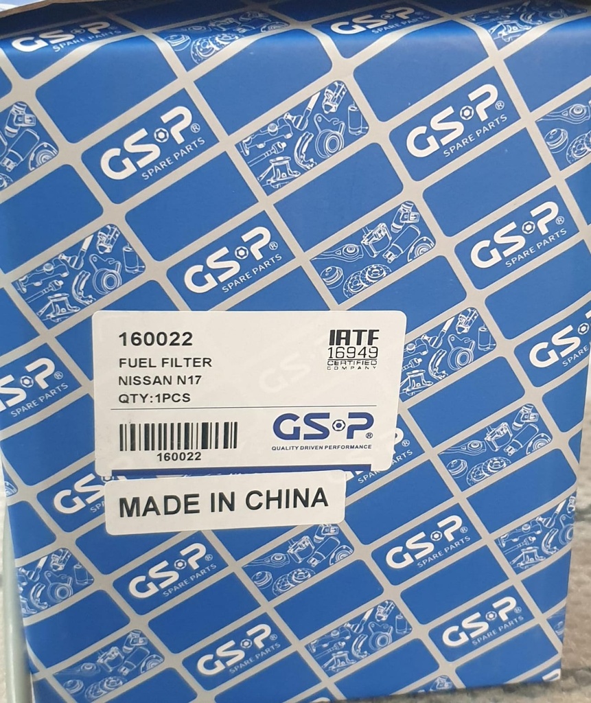 Fuel Filter N17 [GSP](160022)(Made in China)