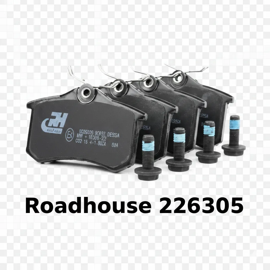 Brake Pads Set Rear Skoda Octavia A5 1.6 2005 [Roadhouse] ) (Made in Spain) (226305)