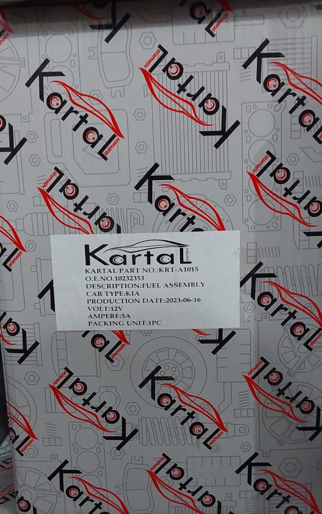 Fuel Pump Complete MG ZS - Kartal [KRT-A1015](2353)(MADE IN China)  