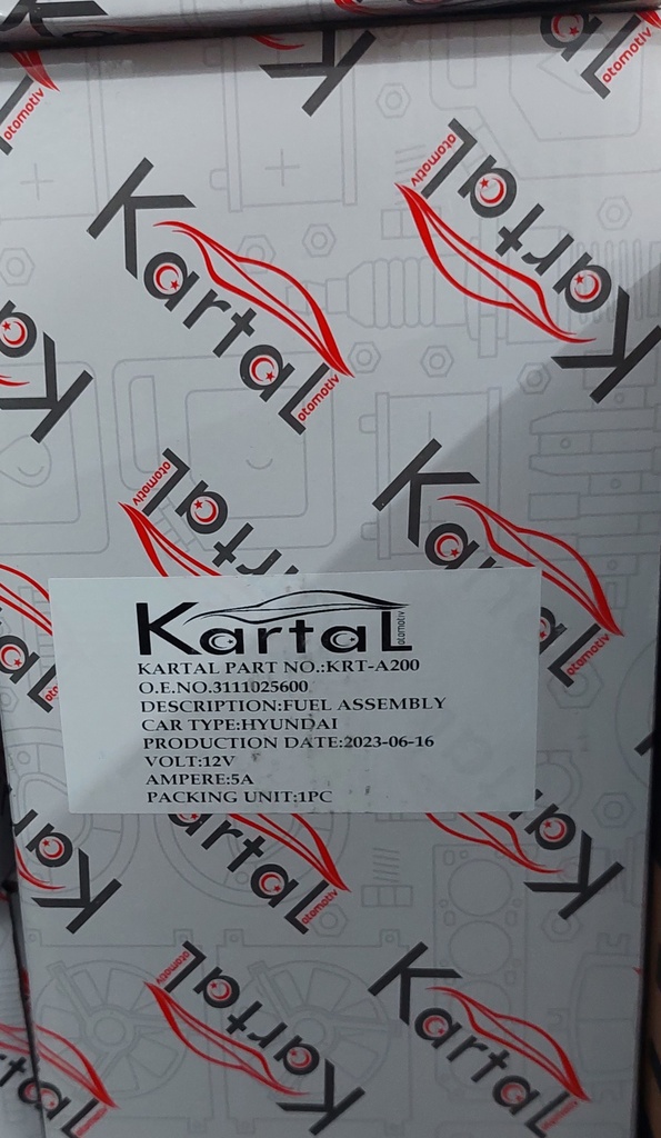 Fuel Pump Complete Hyundai ACCENT 2000 Kartal [KRT-A200](5600)(MADE IN China)