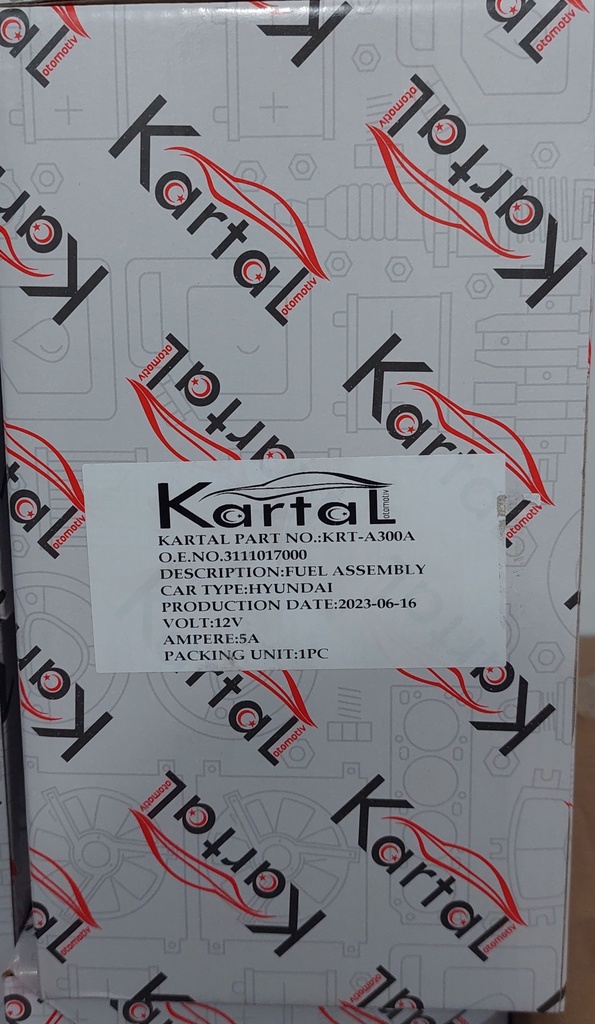 Fuel Pump Complete Matrix-Kartal  [KRT-A300A](3111017000)(MADE IN CHINA)