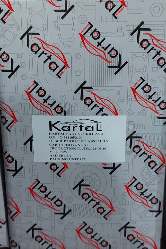 Fuel Pump Complete Elantra 2016 AD - Kartal [KRT-A531](31110F2100)(MADE IN China) 