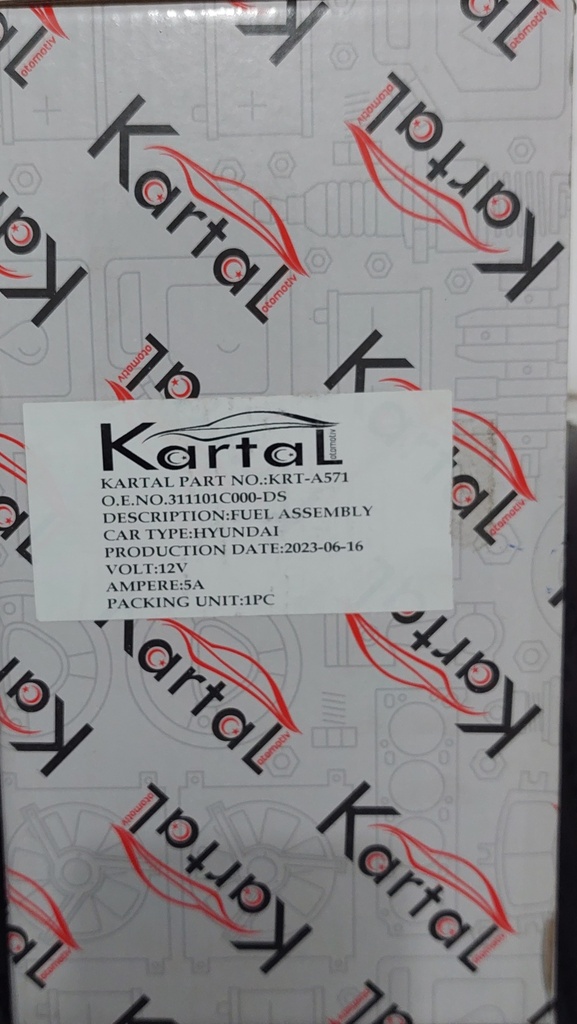Fuel Pump Complete Getz-Kartal [KRT-A571](311101C000-DS)(MADE IN CHINA) 